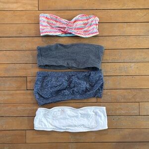 Victoria's Secret PINK Chevron Bandeau and 3 others